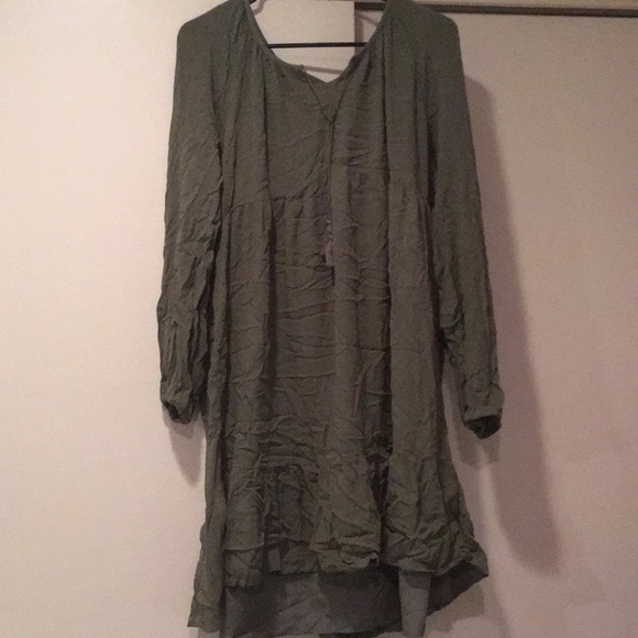 2 piece Green Dress - Picture 1 of 2